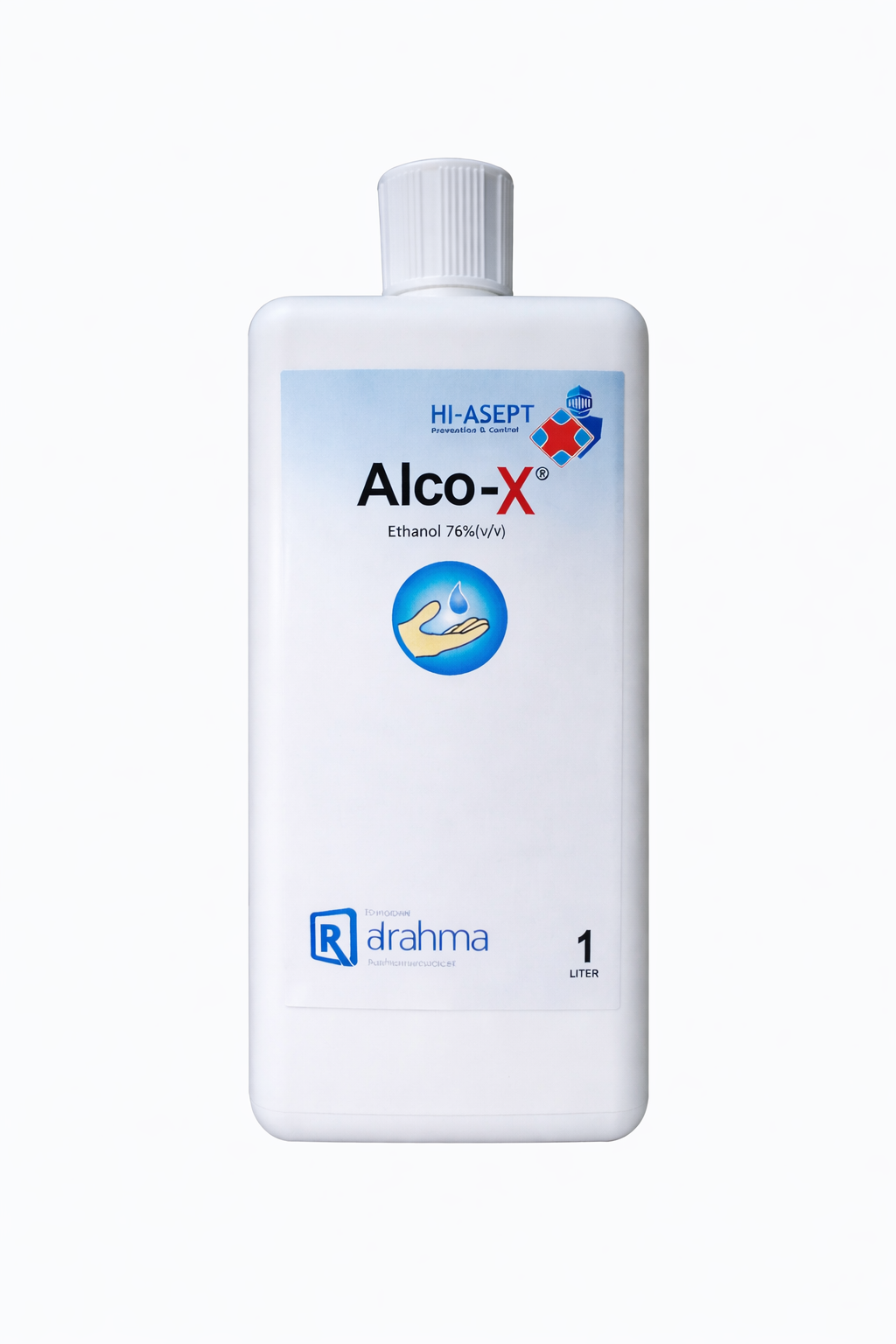 Alco-X Ethanol Antiseptic Solution (76% & 99%) – 1 Liter