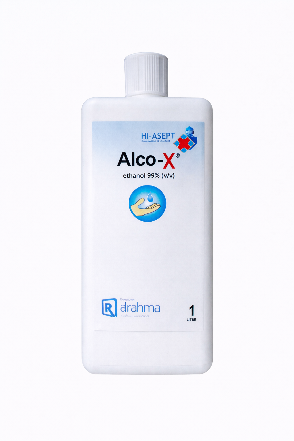 Alco-X Ethanol Antiseptic Solution (76% & 99%) – 1 Liter
