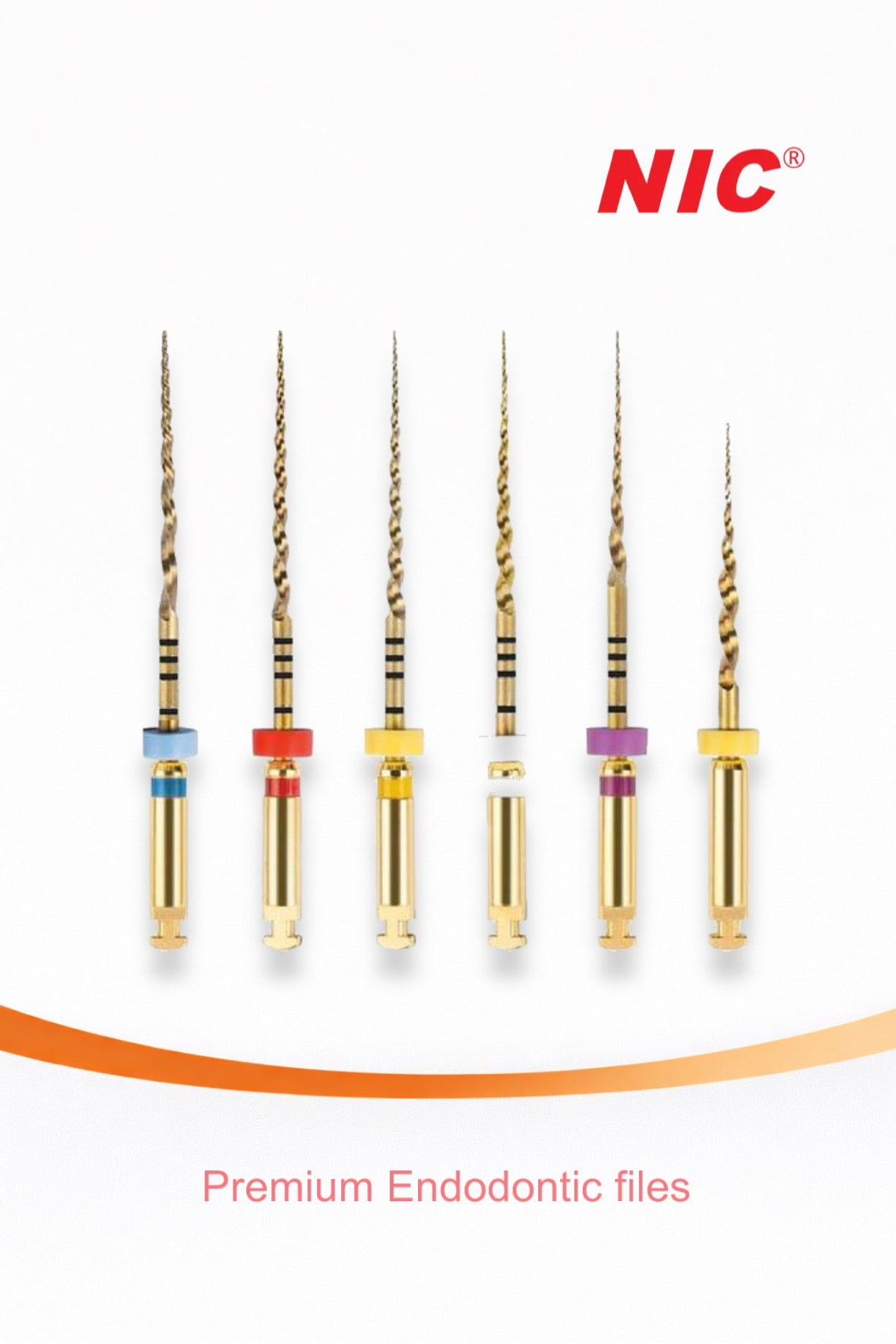 ProTaper Gold Rotary File Set (SX–F4)