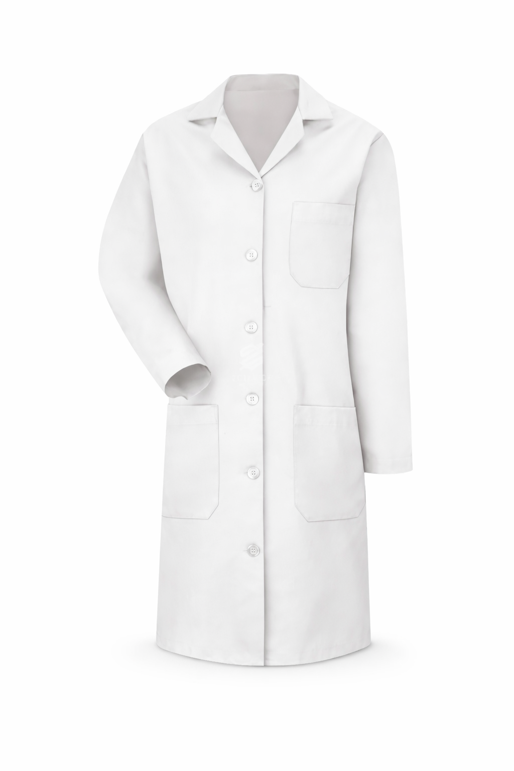 Professional Medical Lab Coat – Classic White