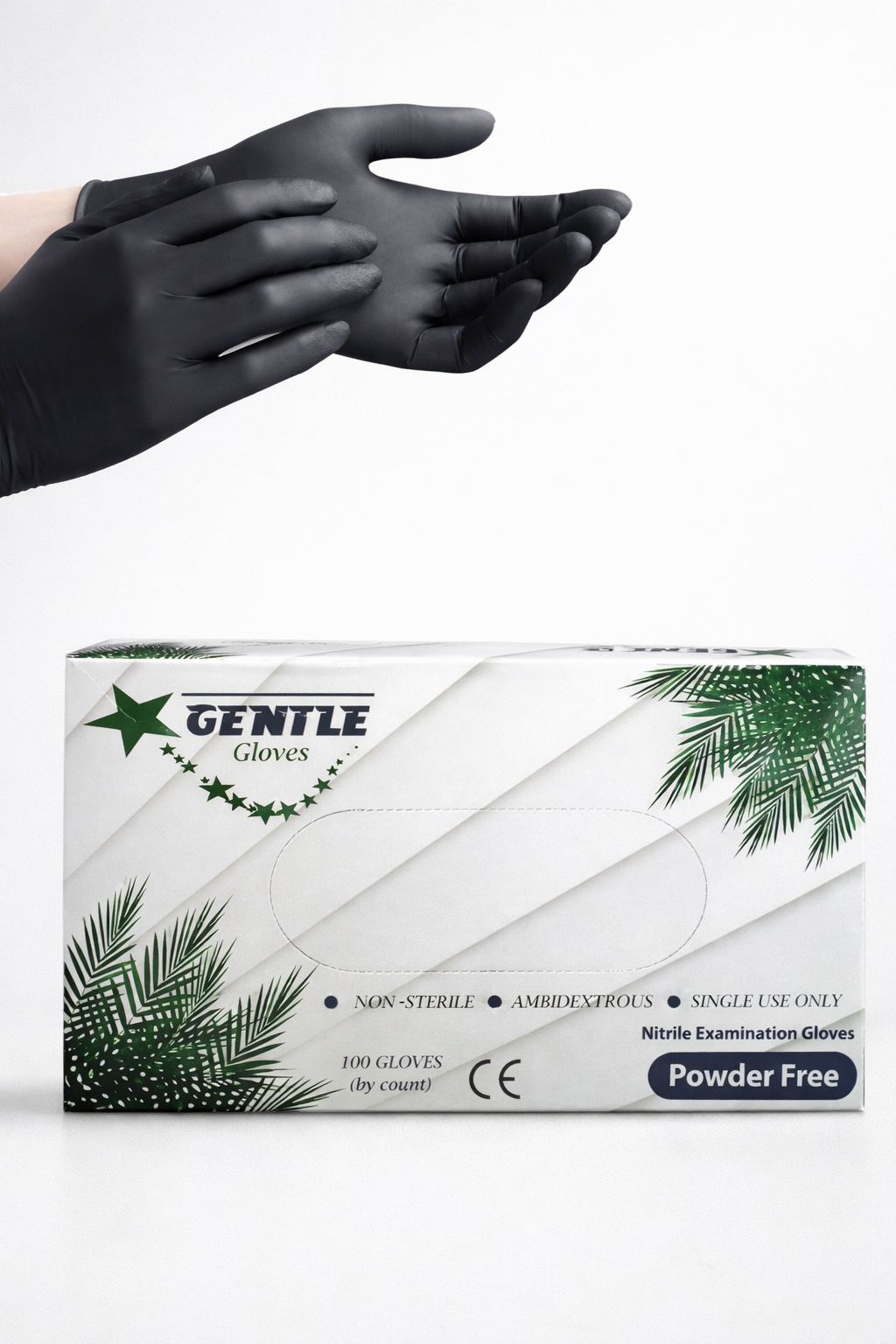 Gentle Nitrile Gloves – Powder Free (100 PCS)